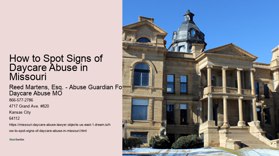 How to Spot Signs of Daycare Abuse in Missouri 