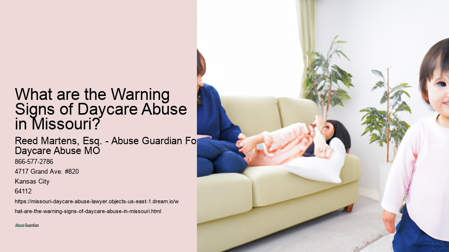What are the Warning Signs of Daycare Abuse in Missouri? 